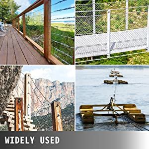 inferriata inossidabile del cavo