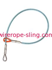 girocollo dell'imbracatura del cavo metallico 5K un cavo metallico ricoperto PVC da 6 Ft con gli occhi del ditale