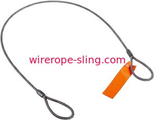 E / Fattore di sicurezza di piegamento di 5:1 di resistenza a fatica dell'imbracatura del cavo metallico dei modelli 6 x 19 di E