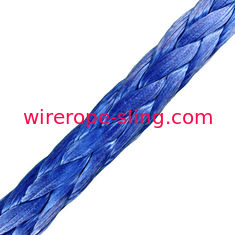 Linea resistenza all'abrasione d'attrezzatura dell'argano della corda della fibra di UHMWPE del superiore del gancio del grado 80