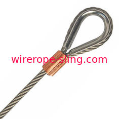 Ditale duro del cavo metallico, acciaio inossidabile del grado degli assemblaggi cavi 316 del cavo