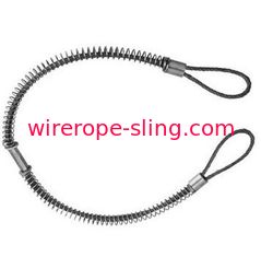 Imbracatura 1/8" del cavo metallico di WhipCheck dei fermi del tubo flessibile del cavo tubo flessibile per annaffiare 200 PSI massimi