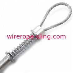 Imbracatura 1/8" del cavo metallico di WhipCheck dei fermi del tubo flessibile del cavo tubo flessibile per annaffiare 200 PSI massimi