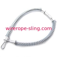 Tubo flessibile non legato del cavo di sicurezza di Whipcheck dell'imbracatura del cavo metallico da foggiare per uso dei tubi