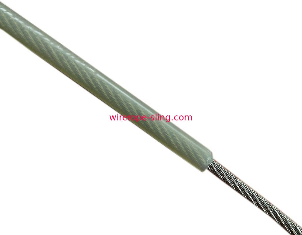 nylon naturale del cavo metallico del cavo dell'acciaio inossidabile 302 304 ricoperto per l'organizzazione dello scopo