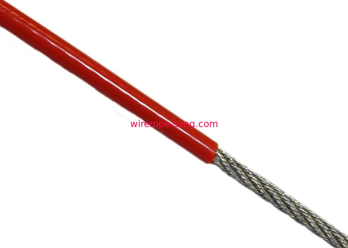 norma del cavo metallico 302 304 BS dell'acciaio inossidabile del centro del filo 7x7 per il cavo di sicurezza