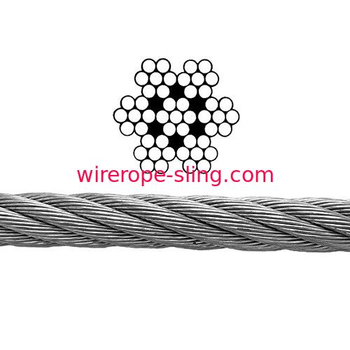 Il bene durevole 304 ha galvanizzato la corda d'acciaio 7x7 per cavo inossidabile Balustrading