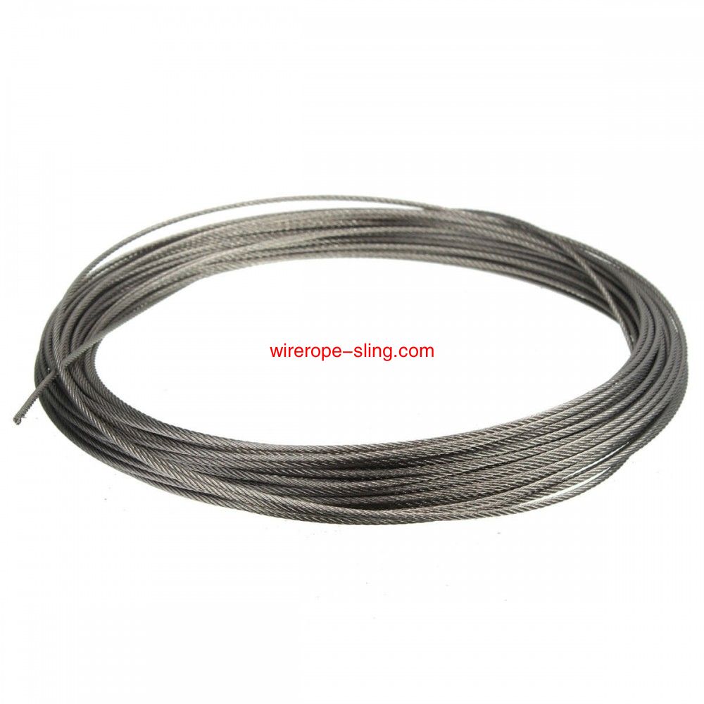 15M 316 Camicie inossidabili Acciaio Linea cavo diametro della corda 1.5mm